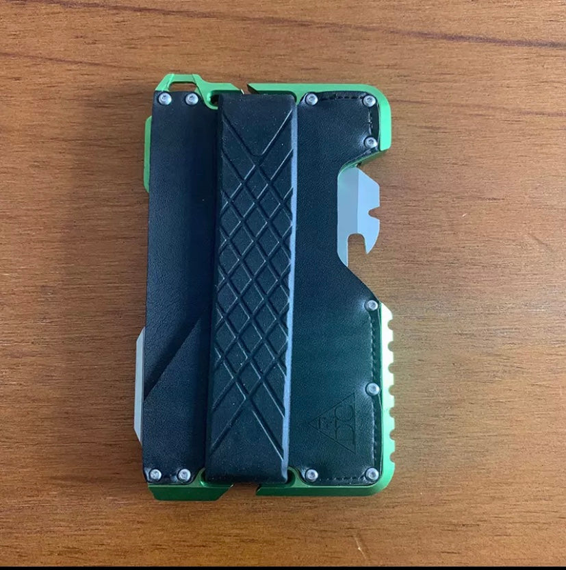 Metal Clip EDC Wallet Tactical Multi-function Wallet Card Package Army Fans Equipment Outdoor Camping survival tool