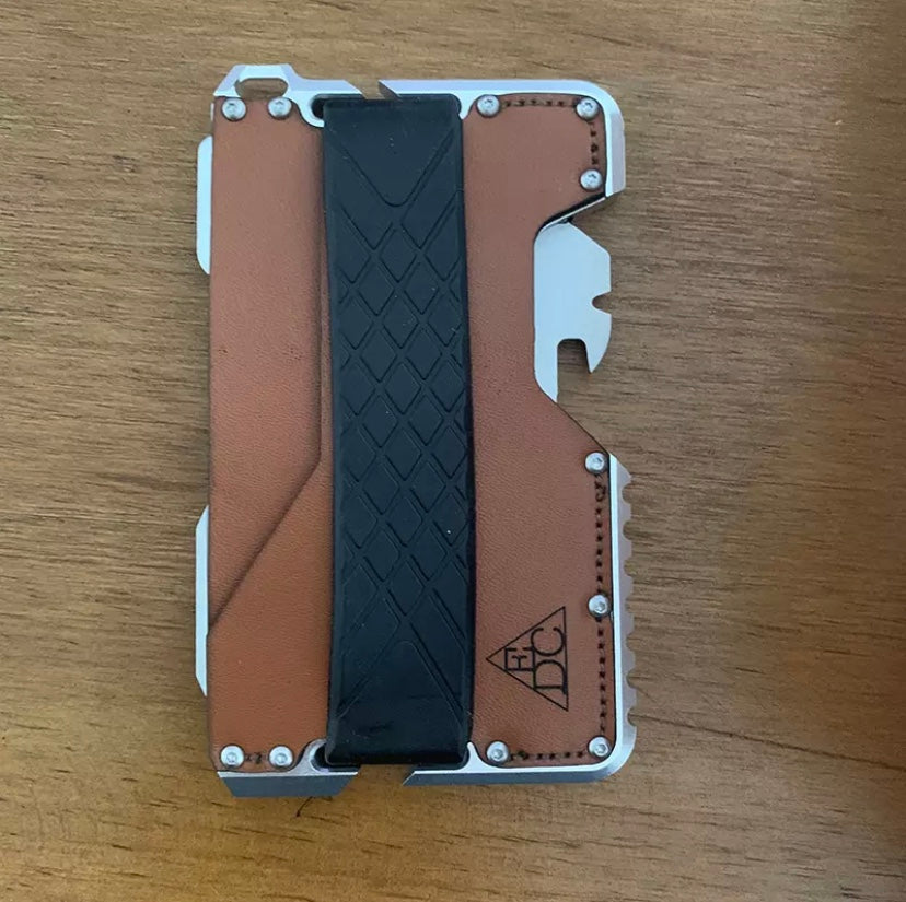 Metal Clip EDC Wallet Tactical Multi-function Wallet Card Package Army Fans Equipment Outdoor Camping survival tool