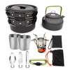 Camping Cookware Aluminum Alloy Camping Tableware Pans