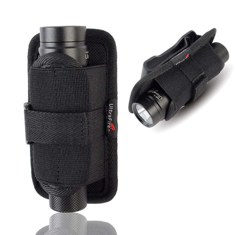 Rotatable Tactical Flashlight Holster Case