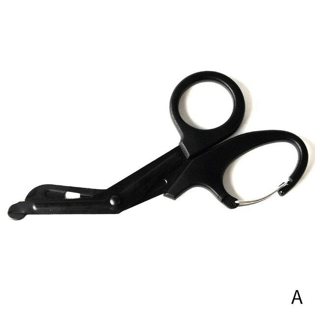 1pcs Tactical Rescue Scissors Trauma Gauze Curved Blade Nurse Shears First Aid Scissors Outdoor Medical Bandage Paramedic Camp
