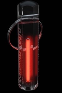Nite Tritium Glowring Keychain Key Fob Night