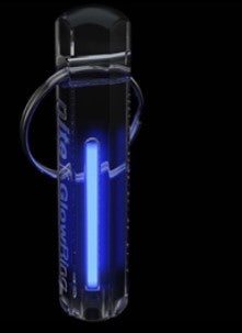 Nite Tritium Glowring Keychain Key Fob Night