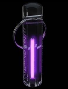 Nite Tritium Glowring Keychain Key Fob Night