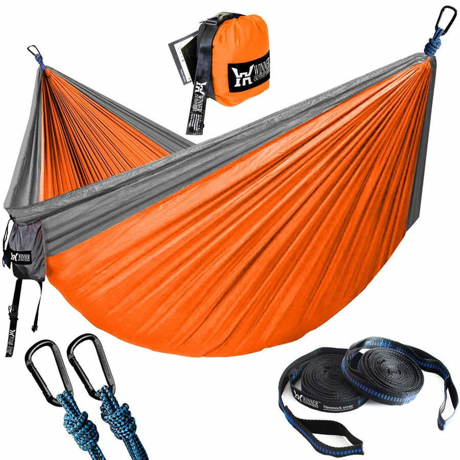 Portable Parachute Nylon Hammock for Backpacking Travel