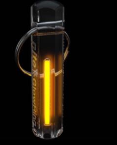 Nite Tritium Glowring Keychain Key Fob Night