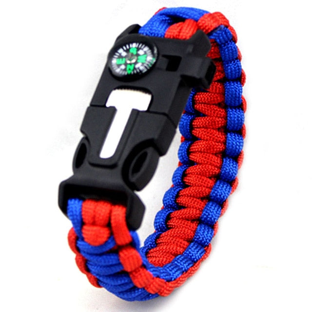 Military Emergency Survival Paracord 4mm Bracelet