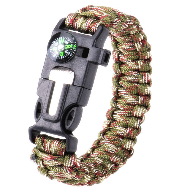 Military Emergency Survival Paracord 4mm Bracelet