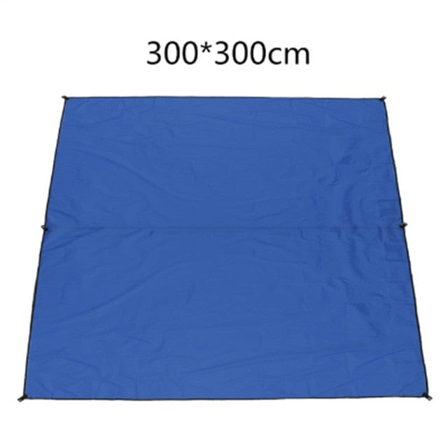 10 X 10 Ft Waterproof Camping Tarp, Rainfly Tent Tarp,Hammock Rainfly,Picnic and Beach Mat,Tent Footprint, and Sunshade,Hiking