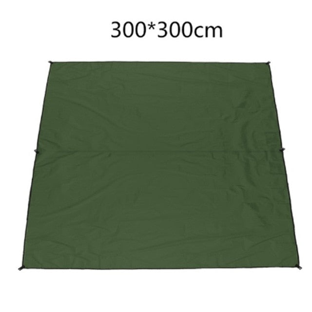 10 X 10 Ft Waterproof Camping Tarp, Rainfly Tent Tarp,Hammock Rainfly,Picnic and Beach Mat,Tent Footprint, and Sunshade,Hiking