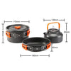 Outdoor Camping Cookware Ultralight Tableware