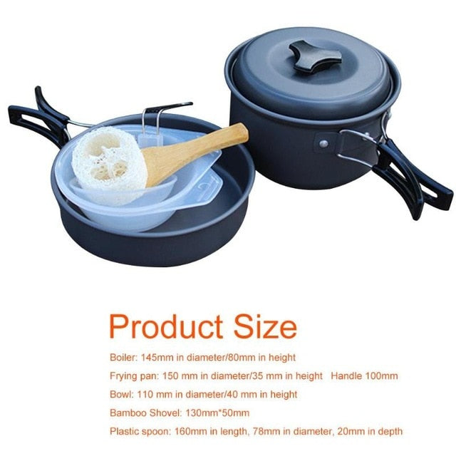Outdoor Camping Cookware Ultralight Tableware