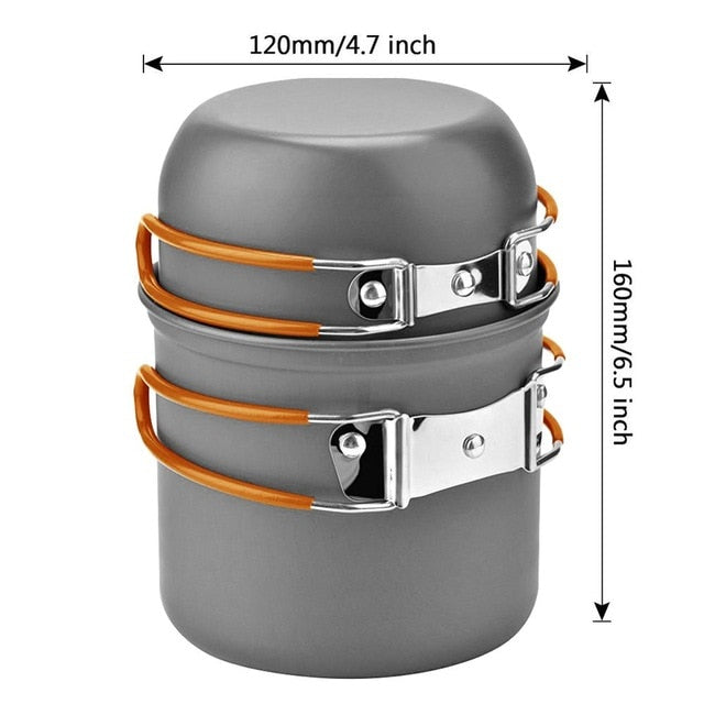 Outdoor Camping Cookware Ultralight Tableware