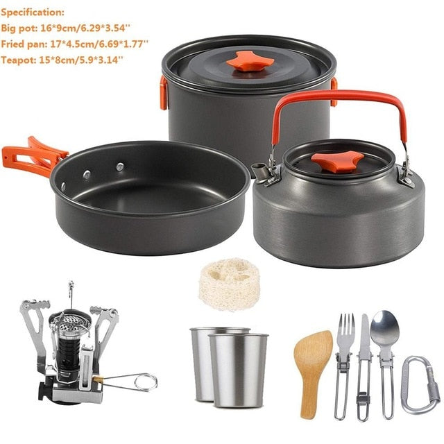 Outdoor Camping Cookware Ultralight Tableware