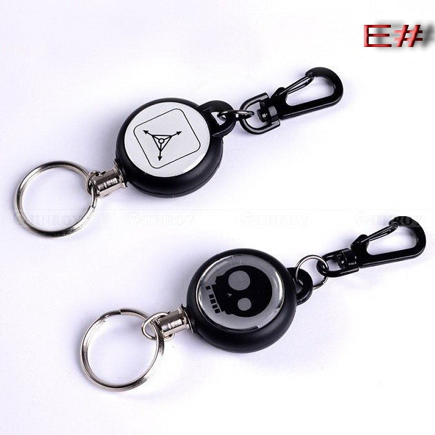 Outdoor Steel Rope Burglar Keychain
