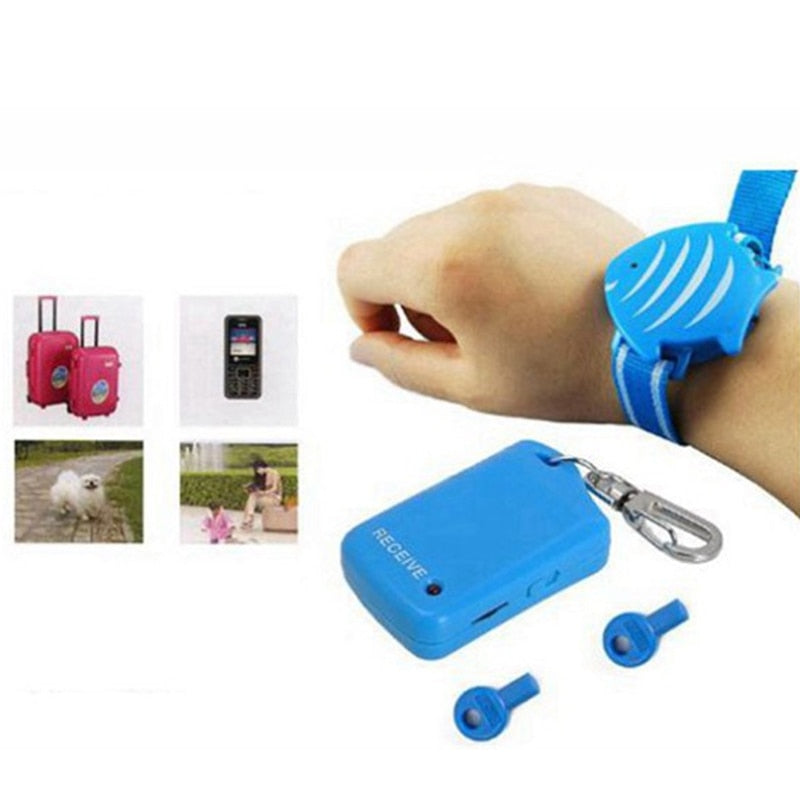 Wholesale Practical Portable Wireless Anti-lost Alarm Children Locator Outdoor Sport Camping Traveling Personal Safety Equipment