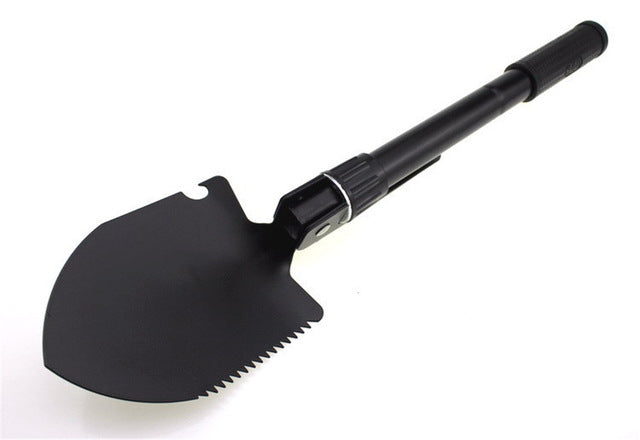 Outdoor Survival Shovel Multi Function Shovels Open Bottle