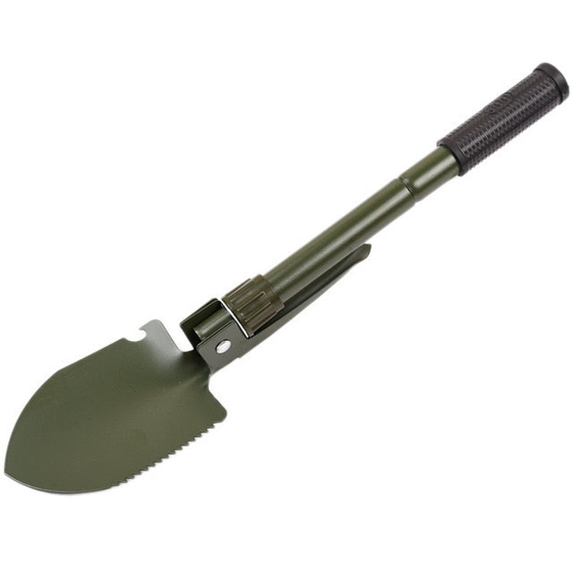 Outdoor Survival Shovel Multi Function Shovels Open Bottle