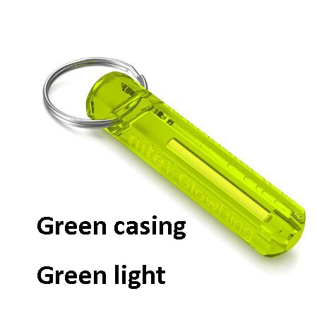 Nite Tritium Glowring Keychain Key Fob Night